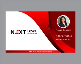 Business Card & Stationery Design Entry 3217466 submitted by Victory64 to the contest for Next Level Properties run by gayle02