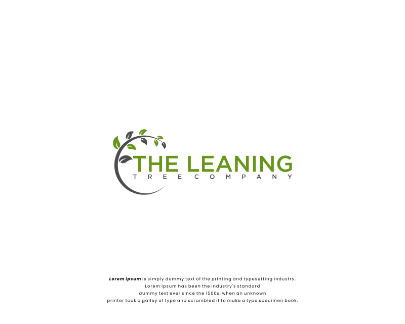 Logo Design entry 3101386 submitted by Nandana to the Logo Design for The Leaning Tree Company run by TheLeaningTreeCo