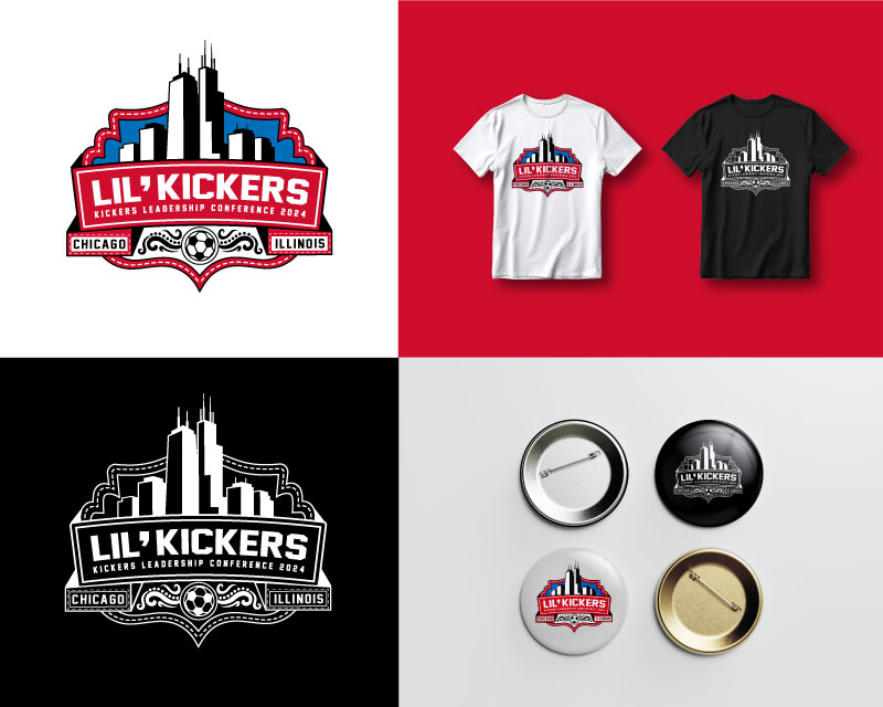 Logo Design entry 3109126 submitted by vein to the Logo Design for Lil' Kickers run by lilkickers