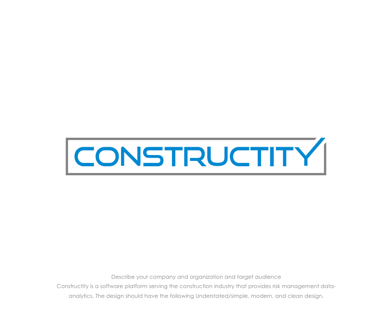 Logo Design entry 3106477 submitted by dkstudio to the Logo Design for Constructity run by Patrickirby