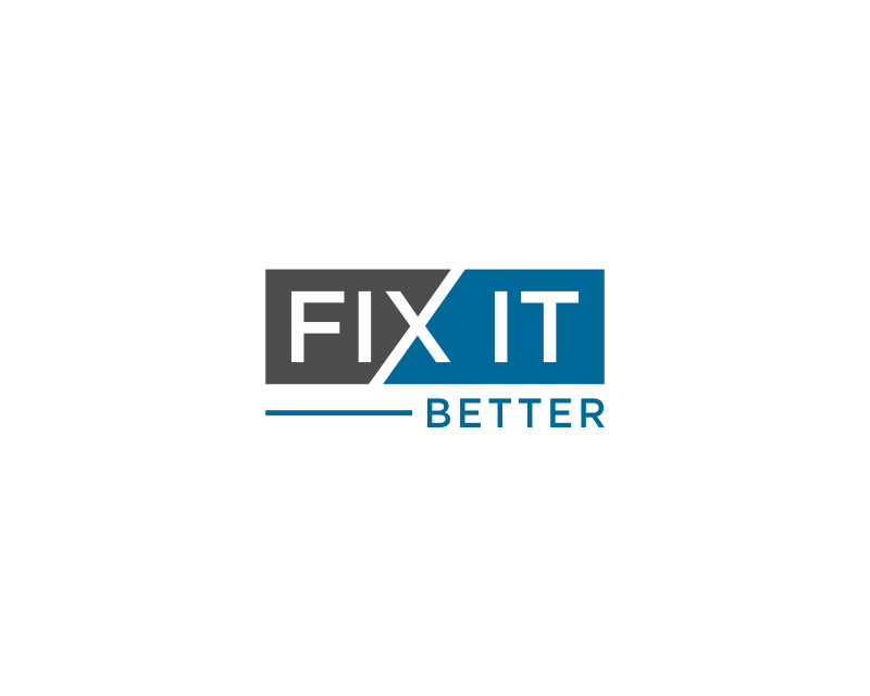 Logo Design entry 3105647 submitted by CrissONE to the Logo Design for Fix It Better run by Ais