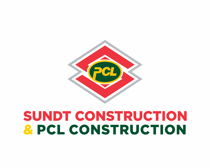 PCL Construction White Logo