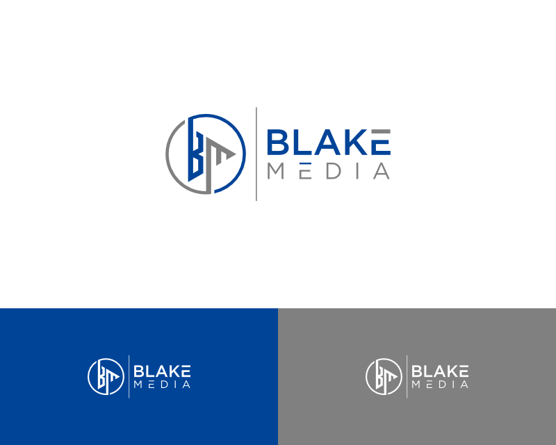 Logo Design entry 3121871 submitted by KAFA to the Logo Design for Blake Media run by brickerson1