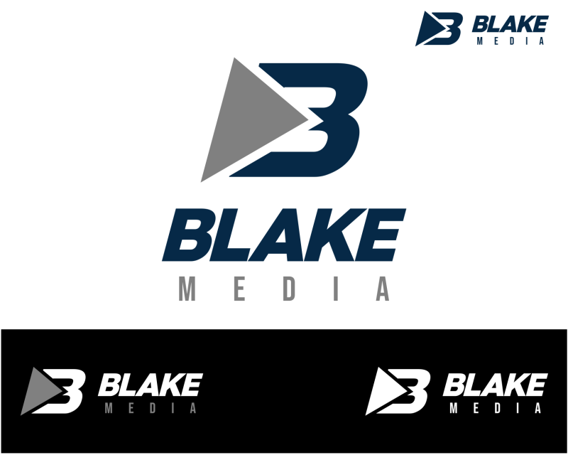 Logo Design entry 3123680 submitted by Digiti Minimi to the Logo Design for Blake Media run by brickerson1