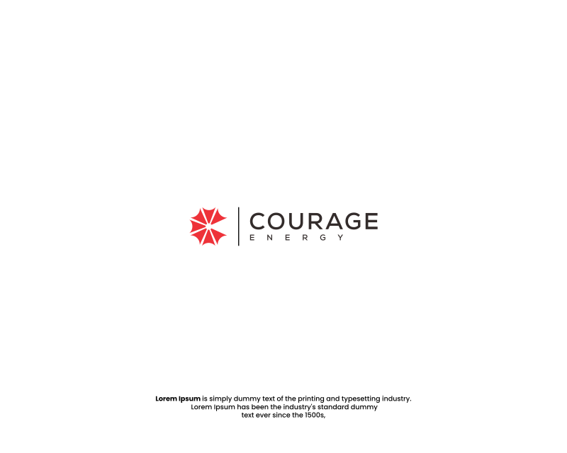 Logo Design entry 3113189 submitted by jonjon to the Logo Design for Courage Energy run by J_Courgae