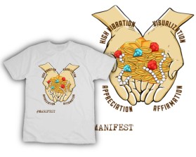 T-Shirt Design Entry 3231067 submitted by faisalartwork to the contest for #Manitfest Design run by creatif1