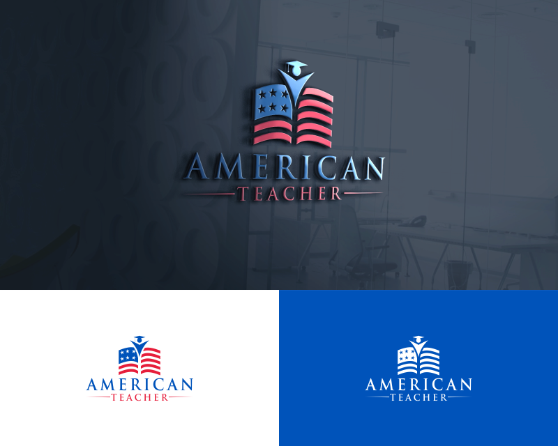 Logo Design entry 3116244 submitted by Lexxa to the Logo Design for American Teacher run by will.rogers5879