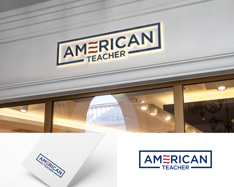 Logo Design entry 3115903 submitted by congratulations to the Logo Design for American Teacher run by will.rogers5879