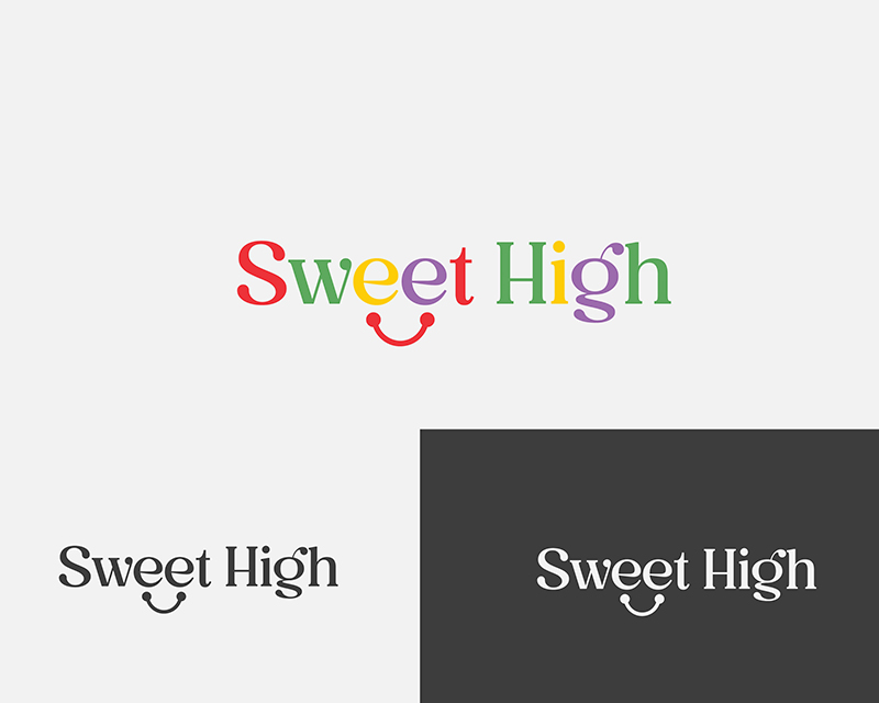 Logo Design entry 3117118 submitted by Luzbin to the Logo Design for SWEET HIGH run by micksinbox