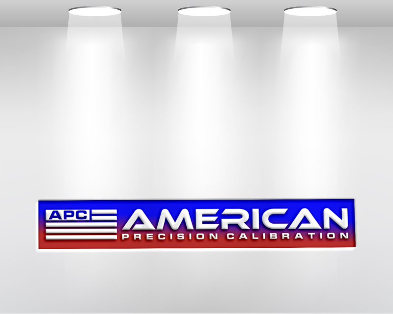 Logo Design entry 3117307 submitted by trajandesiigns to the Logo Design for American Precision Calibration run by thomasbouk
