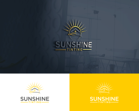Logo Design entry 3120937 submitted by CrissONE to the Logo Design for sunshinetinting.com run by BrettS06