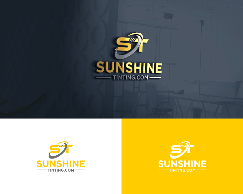 Logo Design entry 3122090 submitted by lexema to the Logo Design for sunshinetinting.com run by BrettS06