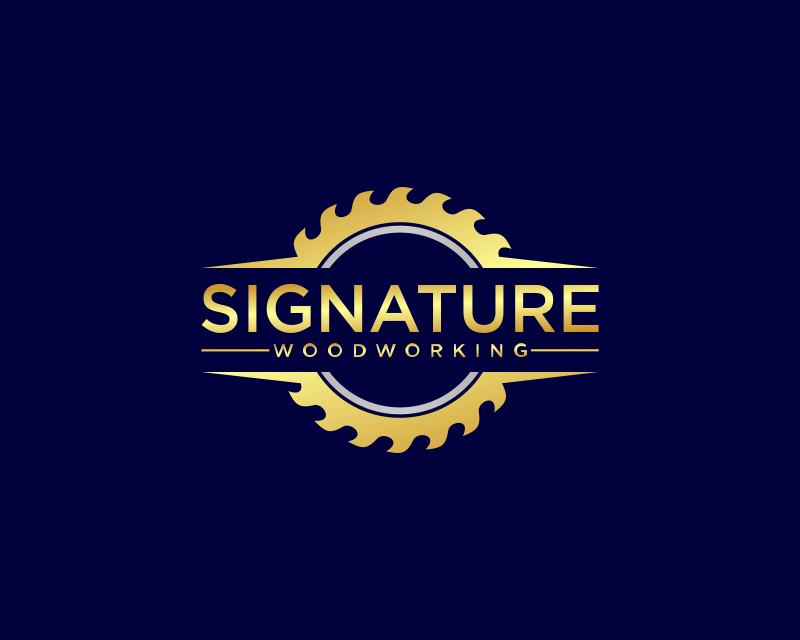 Logo Design entry 3140099 submitted by ikhti_art to the Logo Design for Signature Woodworking run by jhottinger