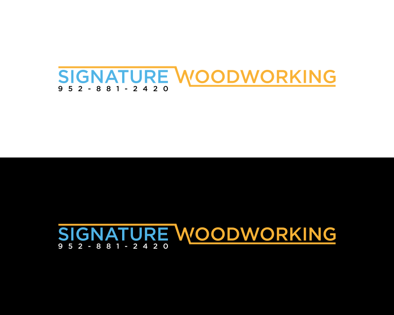 Logo Design entry 3140144 submitted by Anthashena to the Logo Design for Signature Woodworking run by jhottinger