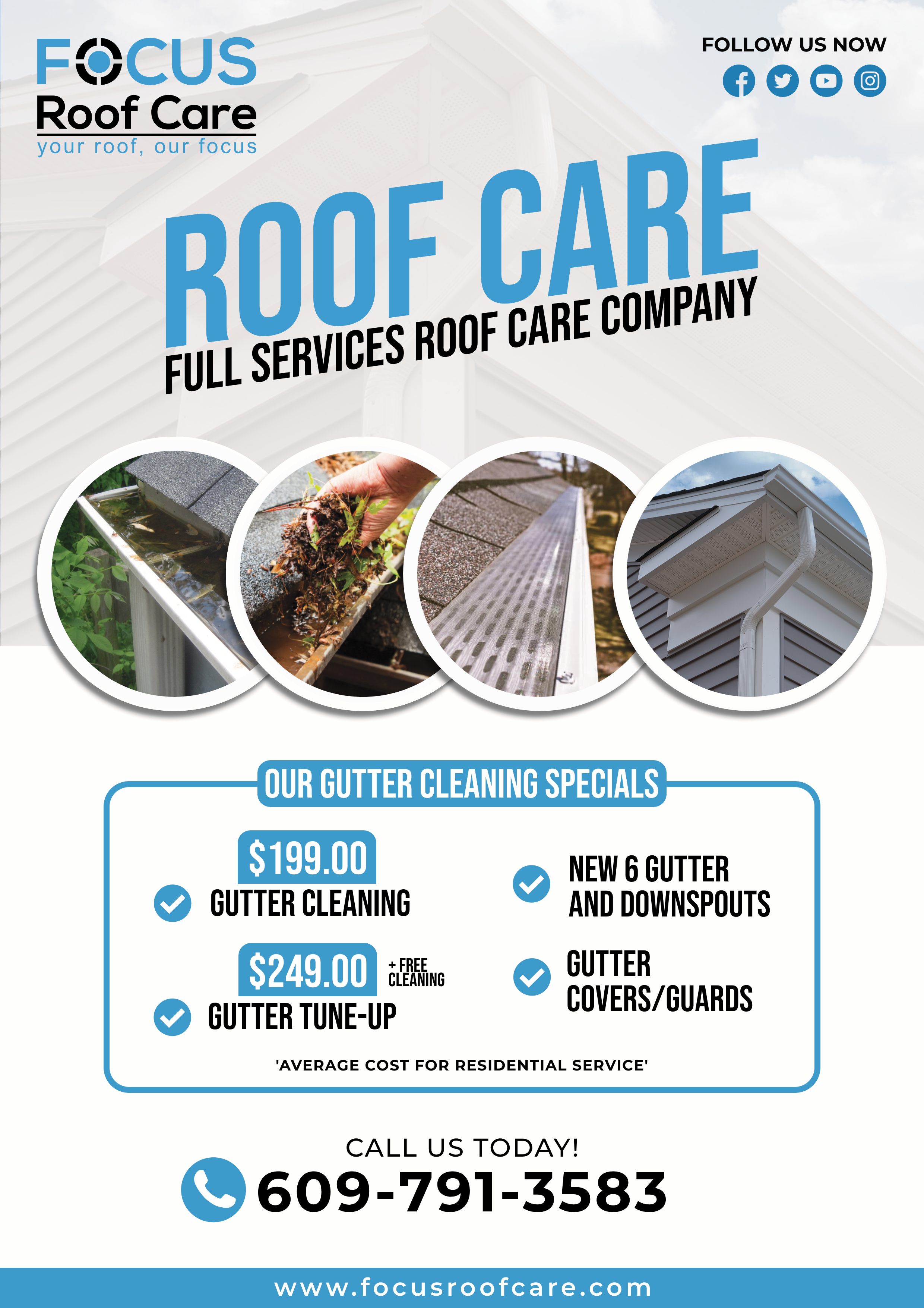 Brochure Design entry 3120429 submitted by iosiconsdesign to the Brochure Design for FocusRoofCare.com run by rtooley