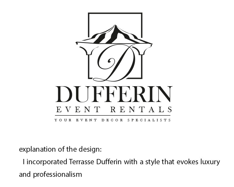 Logo Design entry 3119325 submitted by bartous to the Logo Design for Dufferin Event Rentals run by J_mcneely