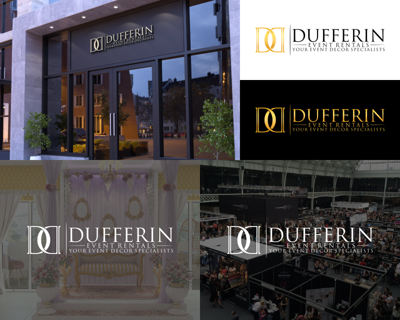 Logo Design entry 3120411 submitted by FINARO_301119 to the Logo Design for Dufferin Event Rentals run by J_mcneely