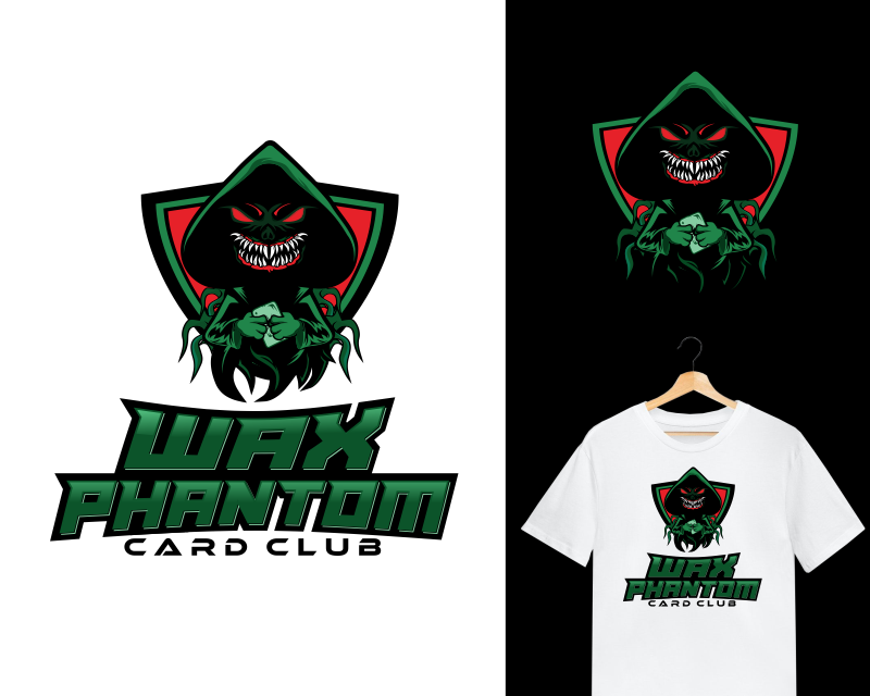 Logo Design entry 3126020 submitted by EJ JAMPE PAMAKE to the Logo Design for Wax Phantom Card Club run by hannahenne