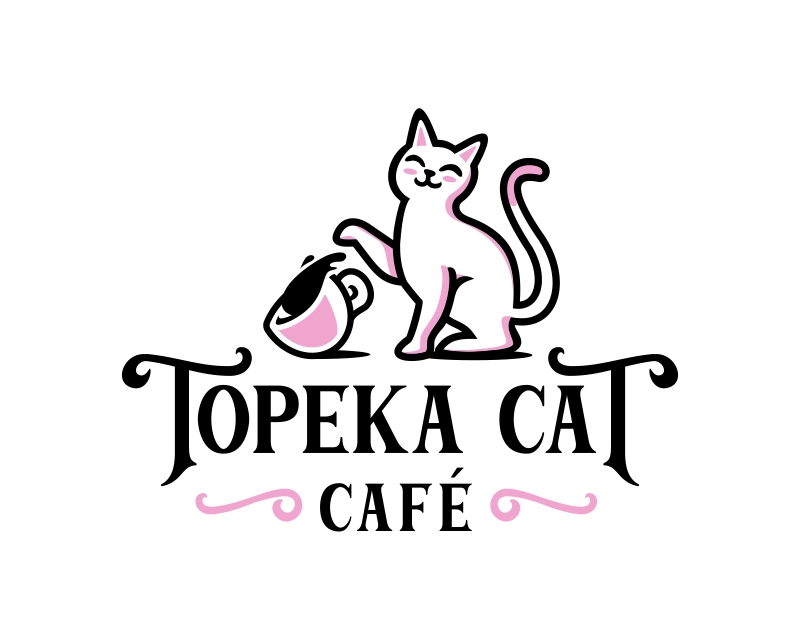 Logo Design entry 3132420 submitted by Armchtrm to the Logo Design for Topeka Cat CafeI run by topekacatcafe