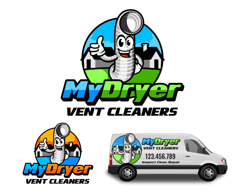 Logo Design entry 3132851 submitted by Armchtrm to the Logo Design for My Dryer Vent Cleaners run by mydryerventcleaners
