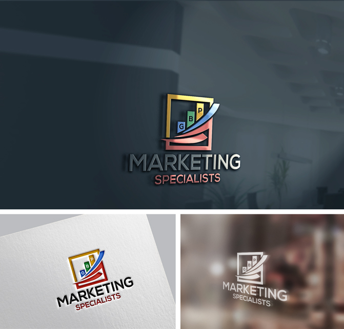 Logo Design entry 3131428 submitted by MuhammadR to the Logo Design for GBP Marketing Specialists run by justincmarketing