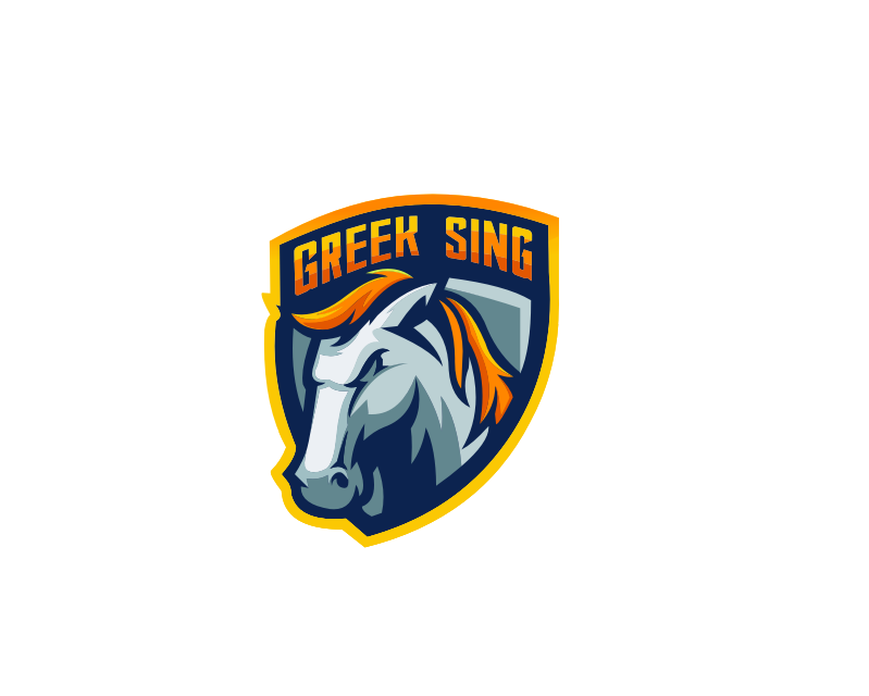 Logo Design entry 3136103 submitted by kenzoo to the Logo Design for Greek Sing run by Hasseld