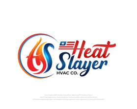 Logo Design entry 3132788 submitted by dhanny09 to the Logo Design for Heat Slayer HVAC Co. run by RichardB