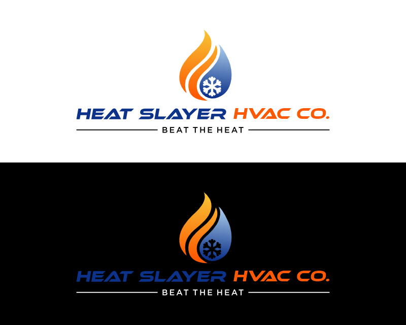 Logo Design entry 3131938 submitted by demonk24 to the Logo Design for Heat Slayer HVAC Co. run by RichardB