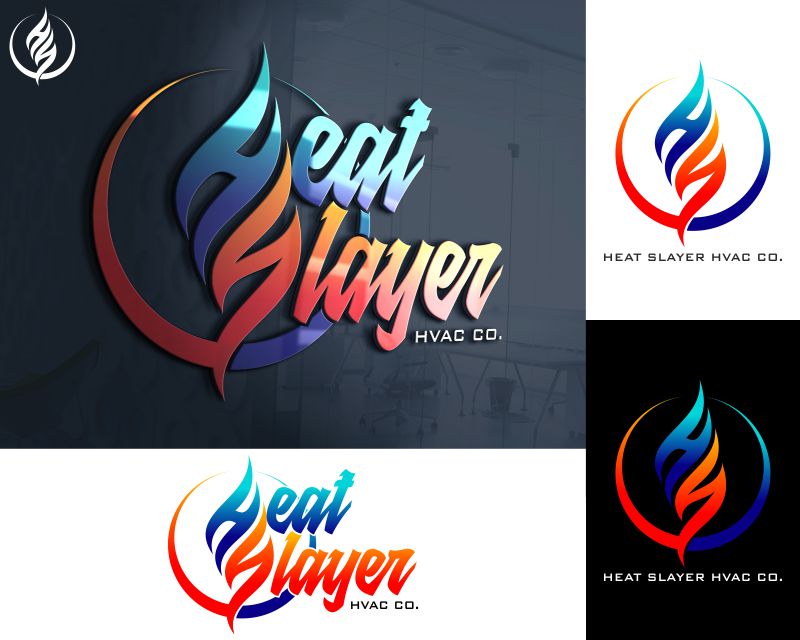Logo Design entry 3132775 submitted by Toledanes to the Logo Design for Heat Slayer HVAC Co. run by RichardB