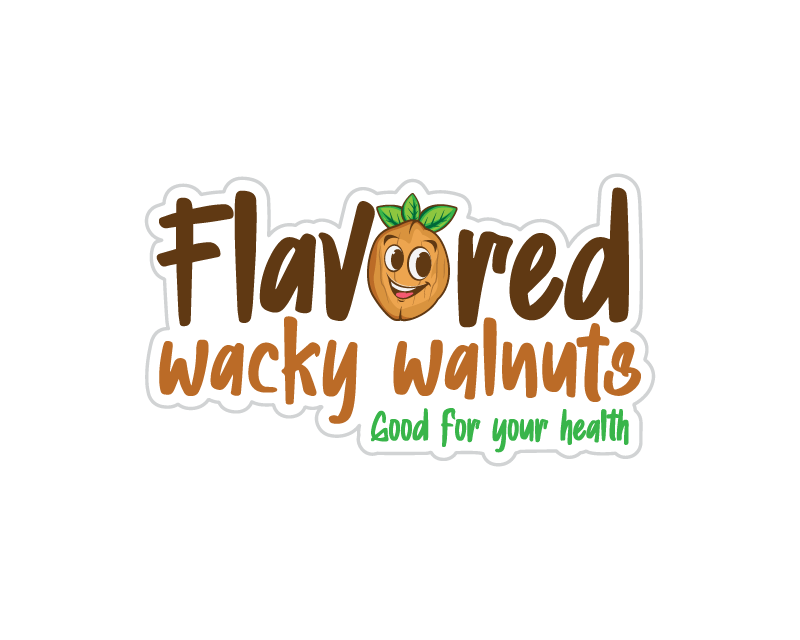 Logo Design entry 3134287 submitted by JFsaing to the Logo Design for Wacky Flavored Walnuts (Flavored) Should be included in all logos run by thehatsource