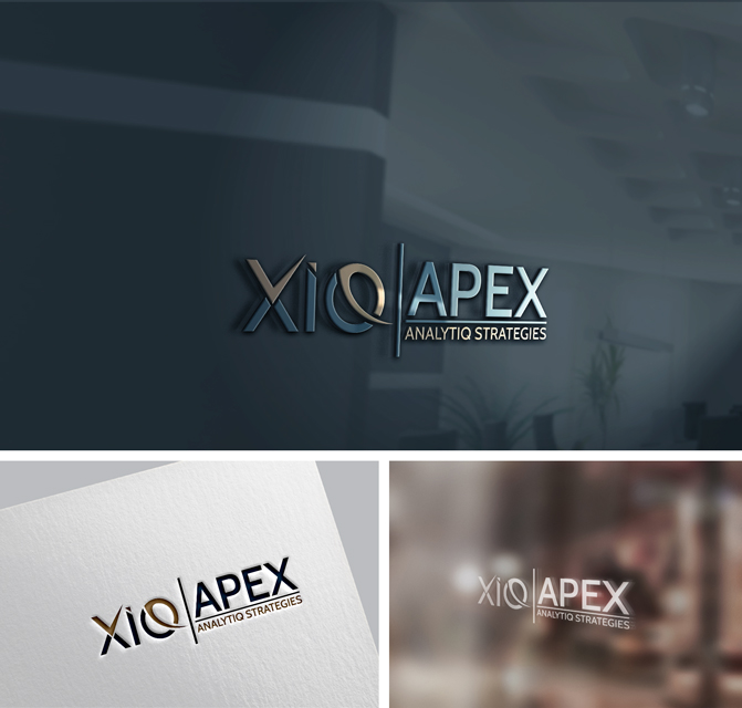 Logo Design entry 3134055 submitted by MuhammadR to the Logo Design for ApeX AnalytIQ Strategies run by davidsymmes