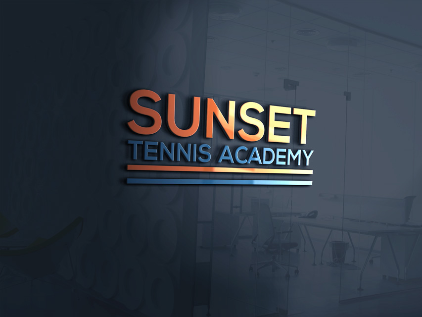 Logo Design entry 3137677 submitted by Dark49 to the Logo Design for Sunset Tennis Academy run by Webertennis1