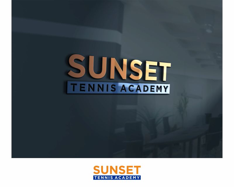 Logo Design entry 3138249 submitted by Gosong to the Logo Design for Sunset Tennis Academy run by Webertennis1