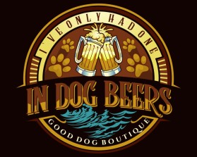 T-Shirt Design Entry 3253813 submitted by Thushan_S to the contest for In Dog Beers * I've Only Had One run by sfletcher7