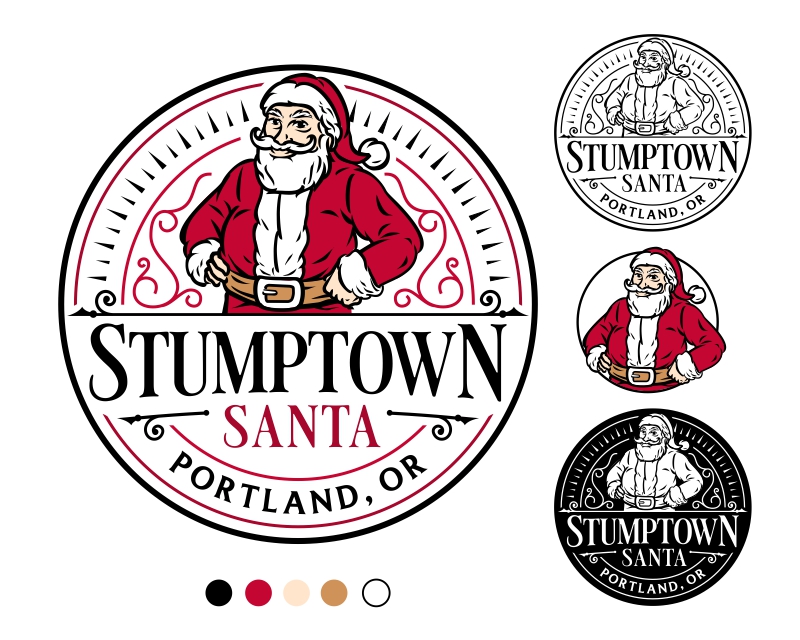 Logo Design entry 3138492 submitted by Armchtrm to the Logo Design for Stumptown Santa run by sraloff