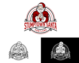 Logo Design entry 3137818 submitted by 129 to the Logo Design for Stumptown Santa run by sraloff