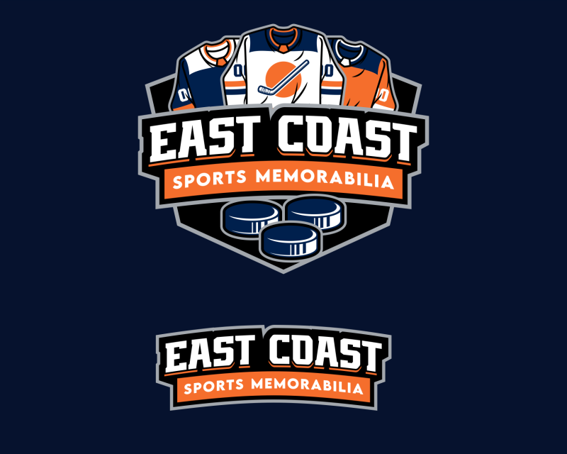 Logo Design entry 3142077 submitted by Digiti Minimi to the Logo Design for East Coast Sports Memorabilia run by Paul1967