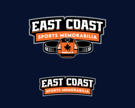 Logo Design entry 3142408 submitted by Digiti Minimi to the Logo Design for East Coast Sports Memorabilia run by Paul1967