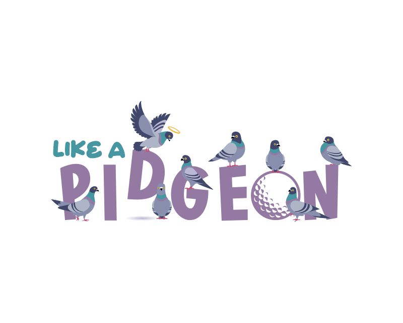 Logo Design entry 3138388 submitted by paragraphikadesigns to the Logo Design for Like A Pidgeon run by lindsayjones