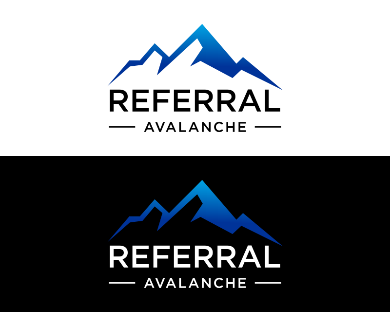 Logo Design entry 3139988 submitted by halcynan to the Logo Design for Referral Avalanche run by msspinner