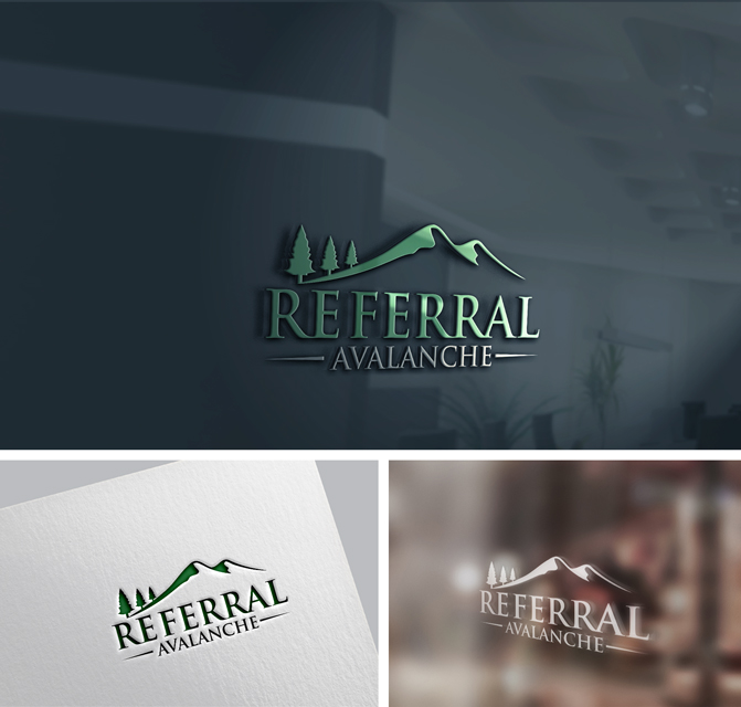 Logo Design entry 3137206 submitted by MuhammadR to the Logo Design for Referral Avalanche run by msspinner