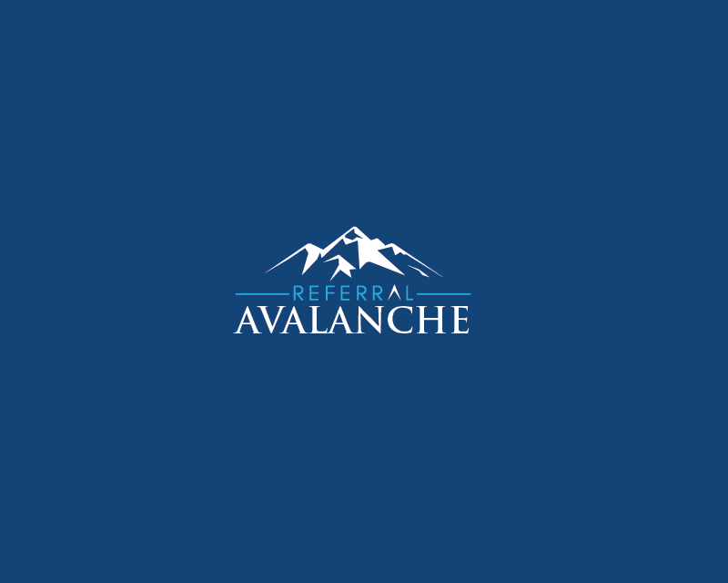 Logo Design entry 3137280 submitted by Erilogic to the Logo Design for Referral Avalanche run by msspinner