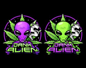 Logo Design entry 3146816 submitted by Armchtrm to the Logo Design for Dank Alien run by sdoucette