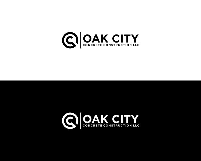 Logo Design entry 3143379 submitted by CrissONE to the Logo Design for Oak City Concrete Construction LLC run by Lililopez