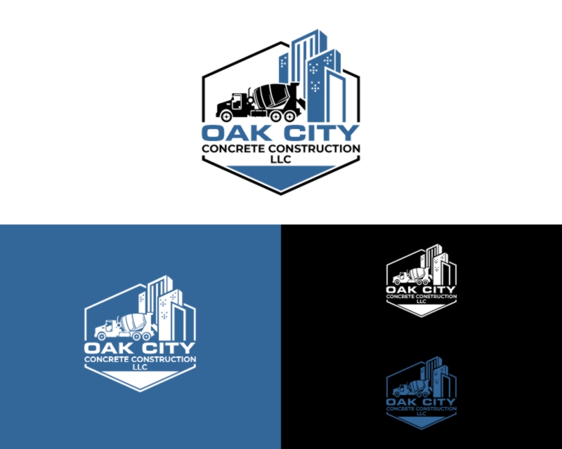 Logo Design entry 3143524 submitted by Perlogoan to the Logo Design for Oak City Concrete Construction LLC run by Lililopez