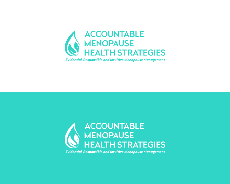 Logo Design entry 3144558 submitted by Kokoro to the Logo Design for Accountable Menopause Health Strategies (Accountable Meno for short) run by sarahlussier