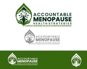 Logo Design entry 3149291 submitted by TERION to the Logo Design for Accountable Menopause Health Strategies (Accountable Meno for short) run by sarahlussier