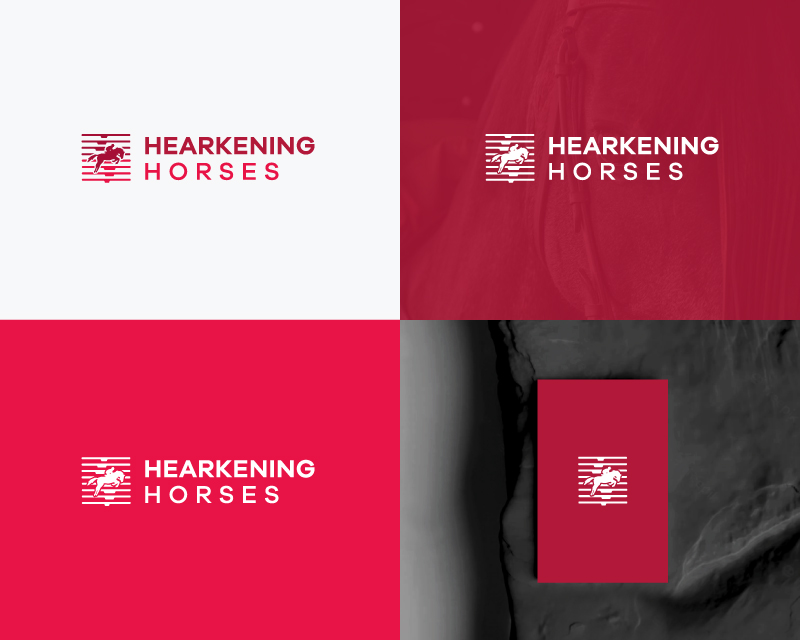 Logo Design entry 3152211 submitted by DezynLabs08 to the Logo Design for Hearkening Horses run by kelli151