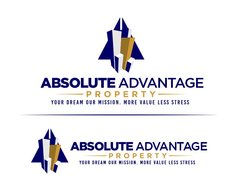 Logo Design entry 3147934 submitted by detti to the Logo Design for ABSOLUTE ADVANTAGE PROPERTY run by AAFlogo