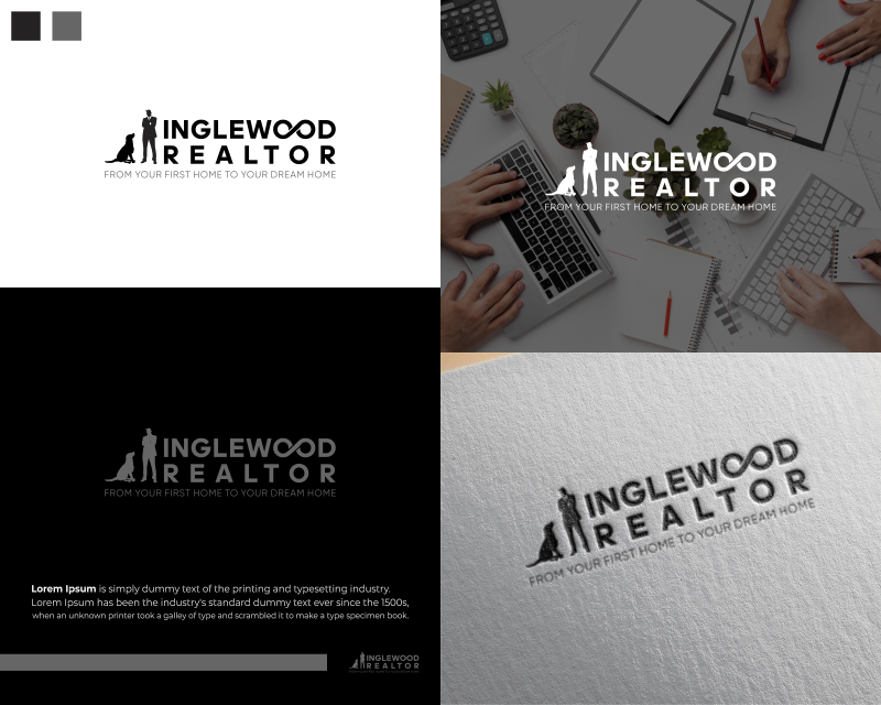 Logo Design entry 3153815 submitted by pupusart to the Logo Design for Inglewood Realtor run by shamim1968